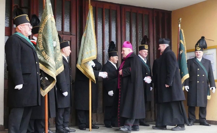 Barbórka 2022 w kościele Matki Bożej Bolesnej w Jawiszowicach-os. Brzeszcze