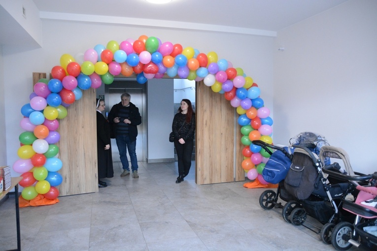Poświęcenie rozbudowanego Domu Matki i Dziecka