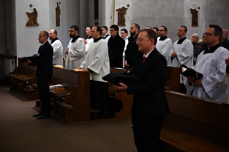 Obłóczyny w koszalińskim seminarium