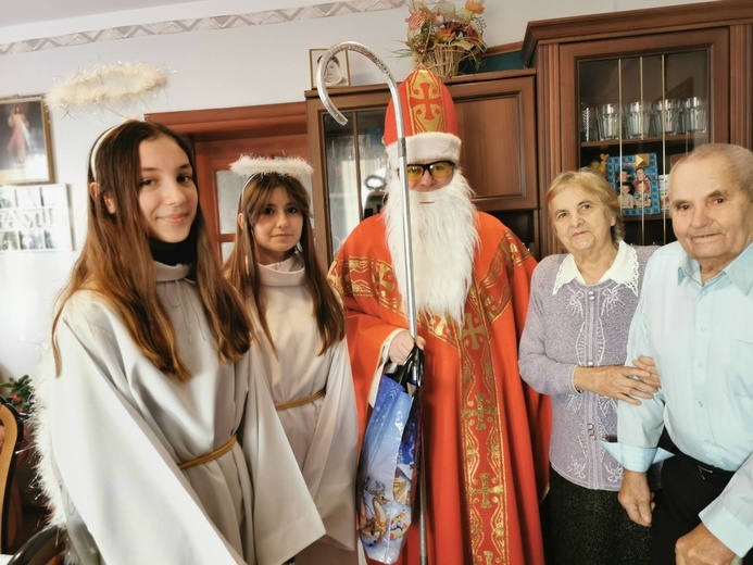 Odwiedziny  św. Mikołaja