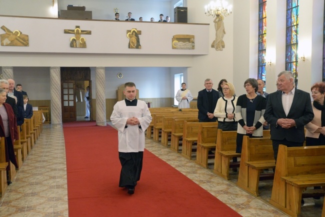 Obłóczyny i kandydatura w radomskim seminarium