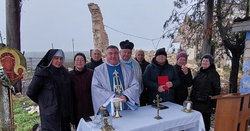 Proboszcz Kyseliwki na Ukrainie: Matka Boża chce, aby odbudowano zniszczony kościół