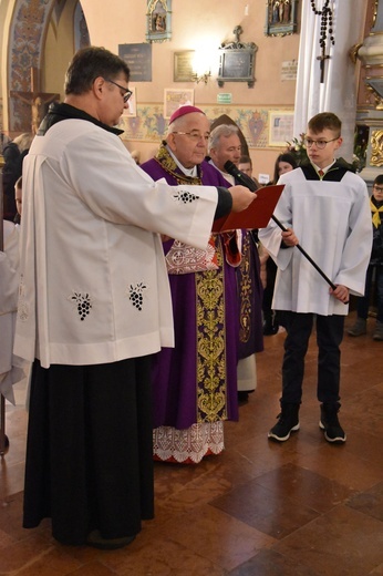 Przasnysz. Wprowadzenie relikwii bł. kard. Wyszyńskiego