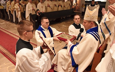 	Kleryk Wojciech Michalski przyjął pierwszy stopień święceń.