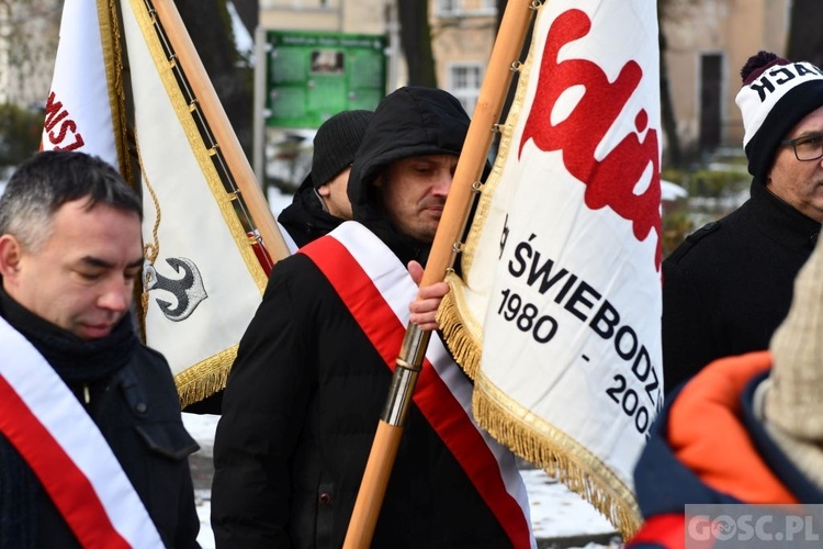 Zielona Góra. 41. rocznica wprowadzenia stanu wojennego 