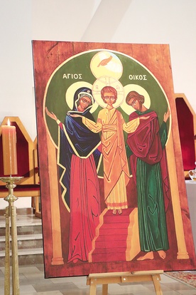 Ikona Świętej Rodziny dla sanktuarium