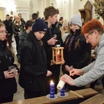 Betelejmskie Światełko Pokoju w Sandomierzu