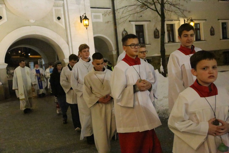 Betlejemskie Światło Pokoju w Tuchowie