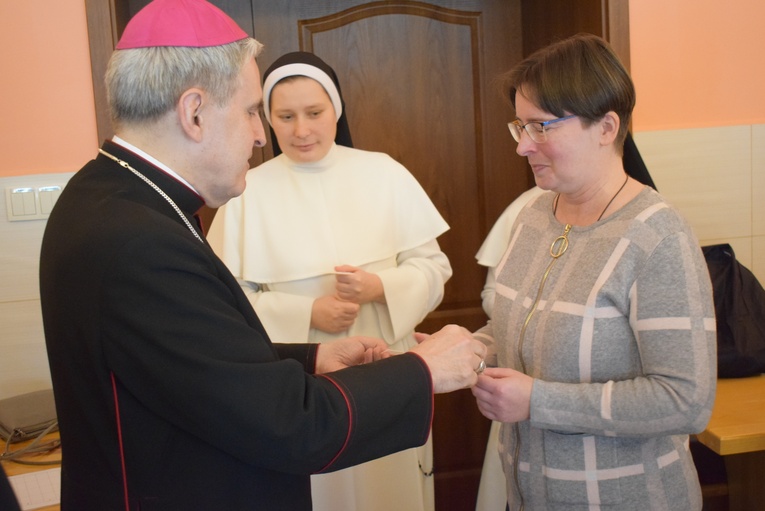 Spotkanie opłatkowe sióstr zakonnych.