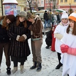 Świdnica. Jasełka w Rynku przygotowane przez MDK