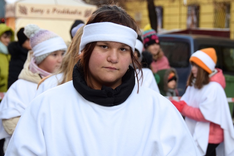 Świdnica. Jasełka w Rynku przygotowane przez MDK