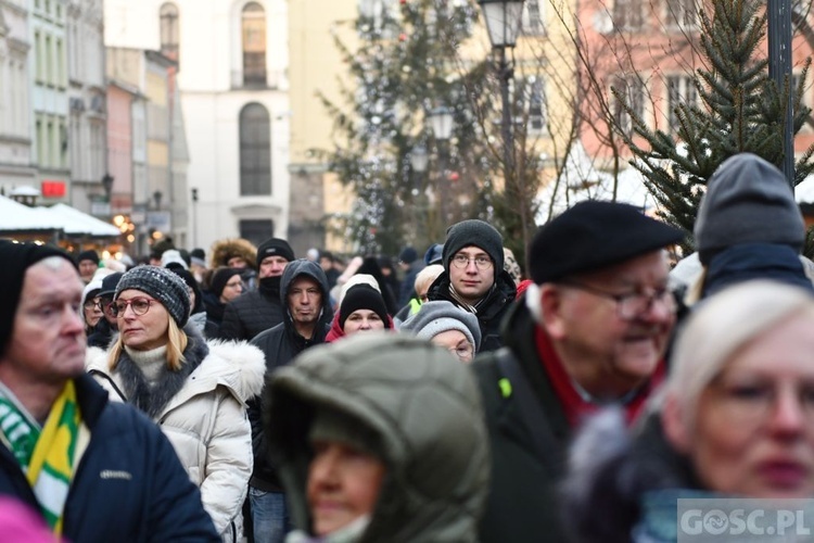 Wigilia na Starym Rynku w Zielonej Górze