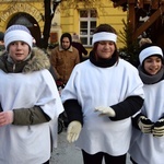 Świdnica. Jasełka w Rynku przygotowane przez MDK