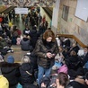 Podczas alarmu lotniczego w Kijowie
