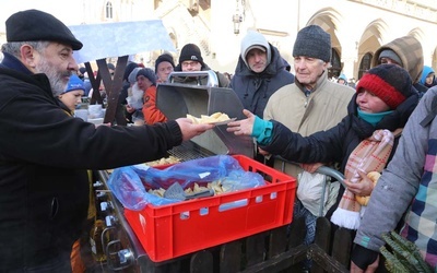 Kraków. Wigilia dla potrzebujących