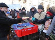 Wigilijny stół w sercu Krakowa