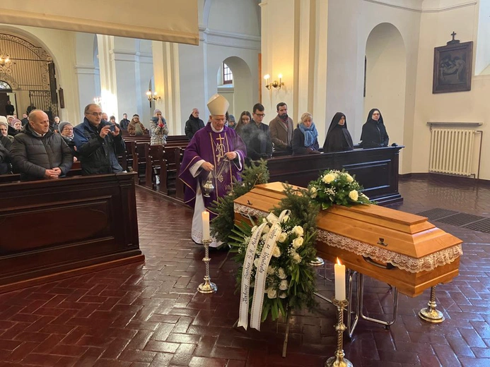 Uroczystości pogrzebowe s. Maksymiliany od Niepokalanej