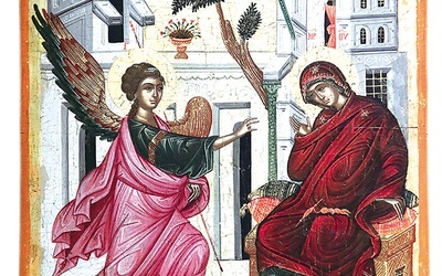 Twórcy przeniosą na płótno biblijną scenę spotkania Maryi z Gabrielem. 