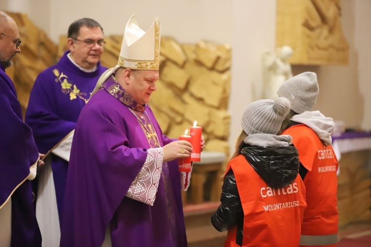 Wigilia Caritas dla osób samotnych i bezdomnych w Gorzowie Wlkp.