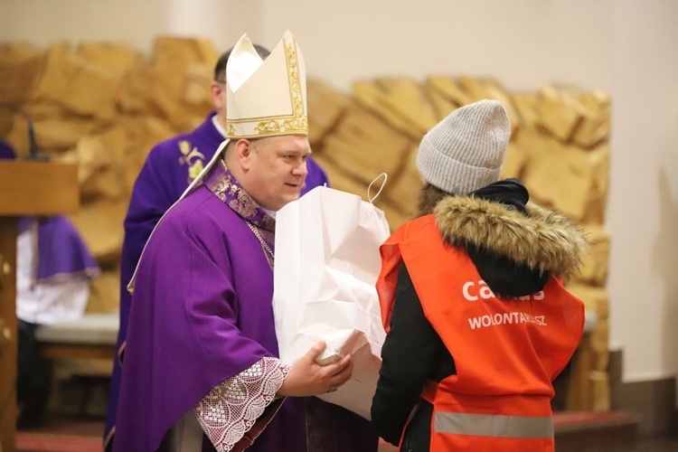 Wigilia Caritas dla osób samotnych i bezdomnych w Gorzowie Wlkp.