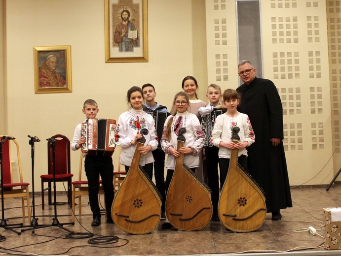 Koncert uczniów z Ukrainy