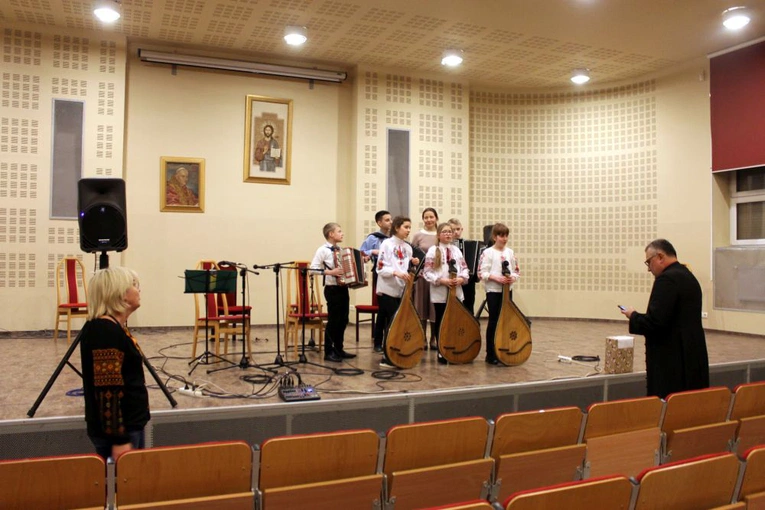 Koncert uczniów z Ukrainy
