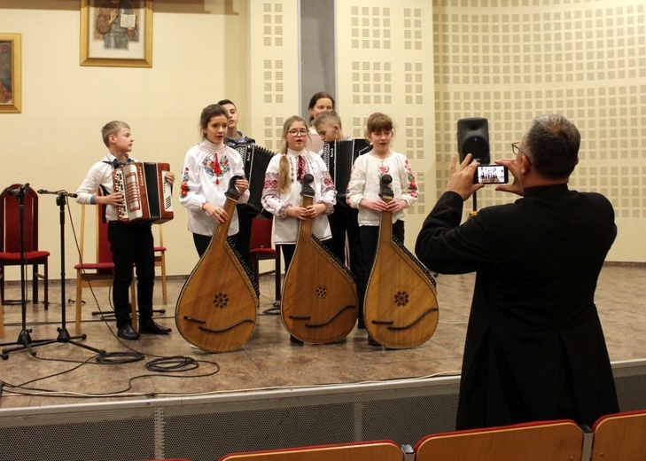 Koncert uczniów z Ukrainy