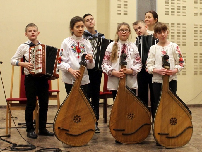 Koncert uczniów z Ukrainy