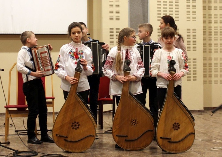 Koncert uczniów z Ukrainy