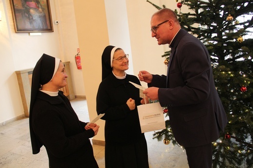 Spotkanie opłatkowe w kurii w Katowicach