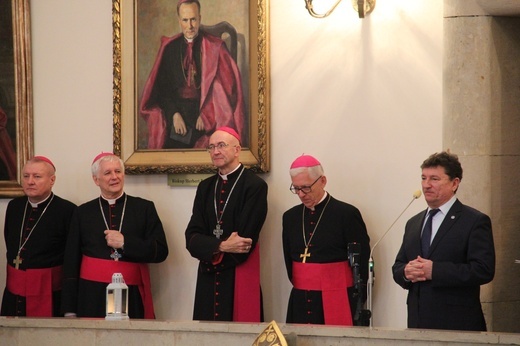 Spotkanie opłatkowe w kurii w Katowicach