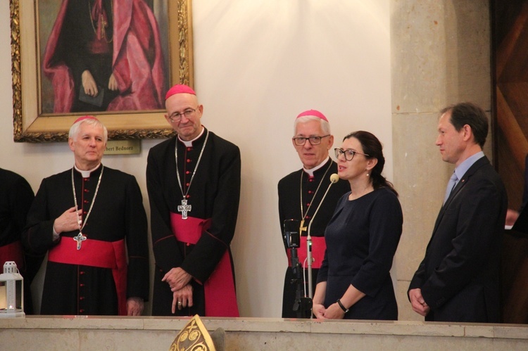 Spotkanie opłatkowe w kurii w Katowicach