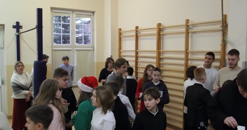 Wigilijnie w franciszkańskiej podstawówce