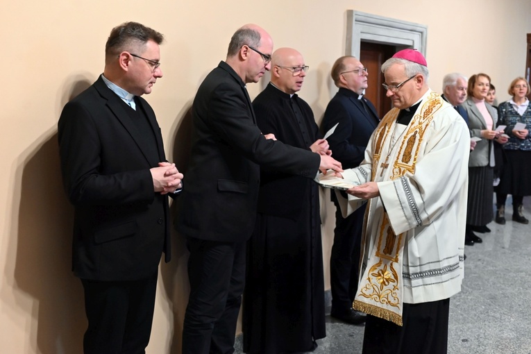 Spotkanie opłatkowe w kurii 
