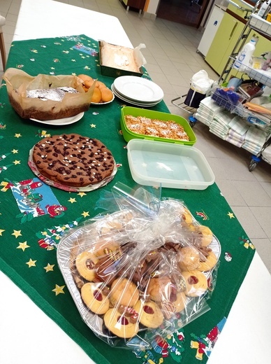 Wolontariusze SKC w hospicjum 