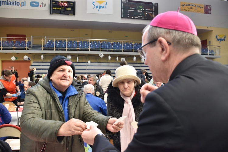 Sopocka Wigilia dla osób potrzebujących