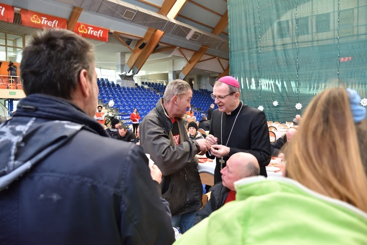 Sopocka Wigilia dla osób potrzebujących