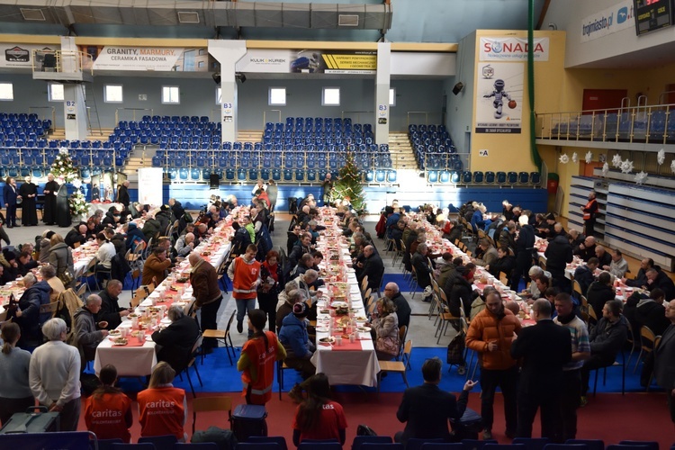 Sopocka Wigilia dla osób potrzebujących