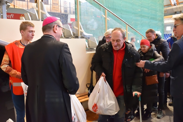 Sopocka Wigilia dla osób potrzebujących