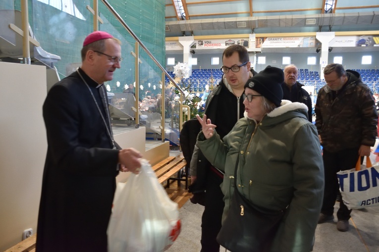 Sopocka Wigilia dla osób potrzebujących