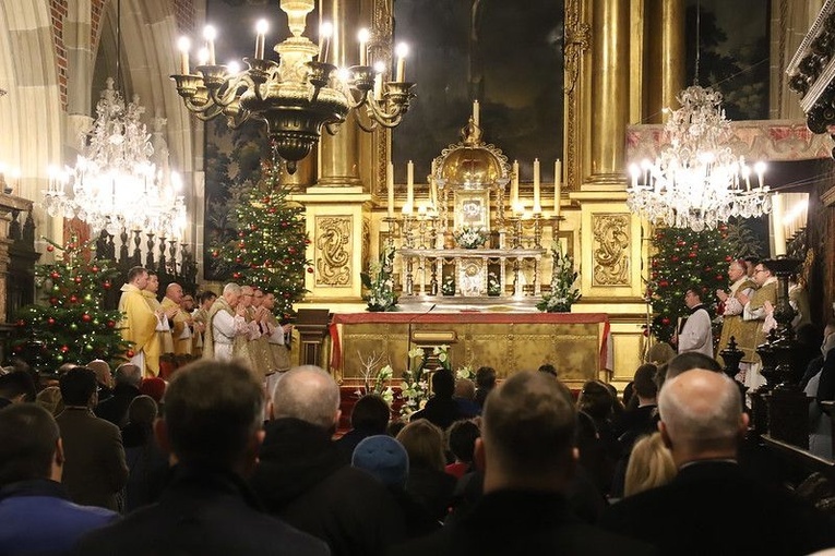 Pasterka w katedrze na Wawelu