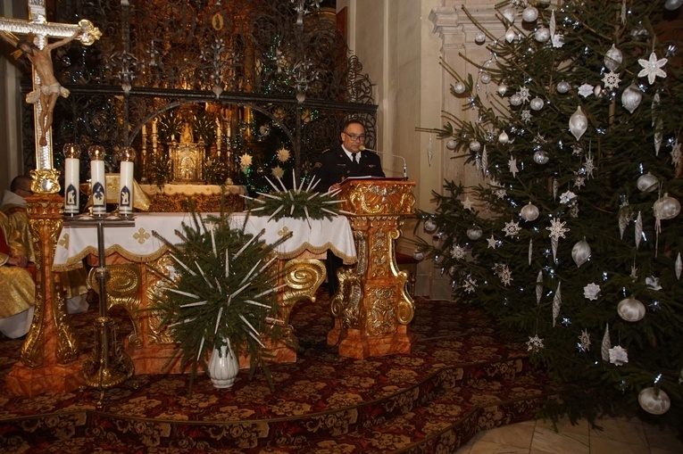 Pasterka służb mundurowych w Wambierzycach