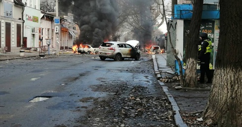 Wojska rosyjskie koncentrują się na budowie stanowisk obronnych na Ukrainie