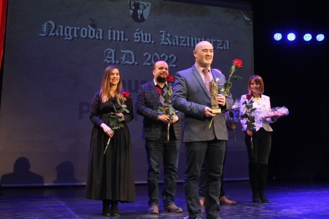 2022.03.06 - Paweł Puton został laureatem Nagrody im. św. Kazimierza przyznawanej podczas dorocznych "Kazików".
