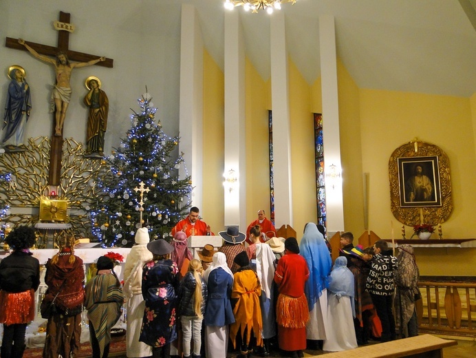 Siedliska. Rozesłanie kolędników misyjnych