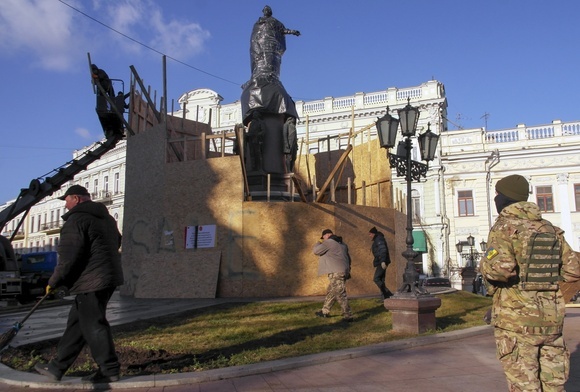 Radio Swoboda: w Odessie rozpoczęto rozbiórkę pomnika Katarzyny II
