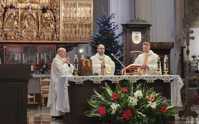 Eucharystii przewodniczył ks. Adam Jeszka, kapelan Pomorskiej Drogi św. Jakuba w archidiecezji gdańskiej.