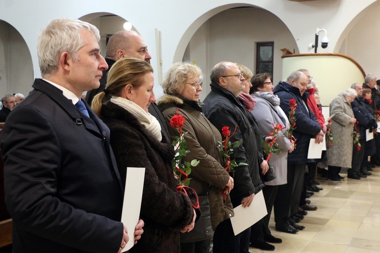 Jubileusze małżeńskie w parafii pw. Świętej Rodziny