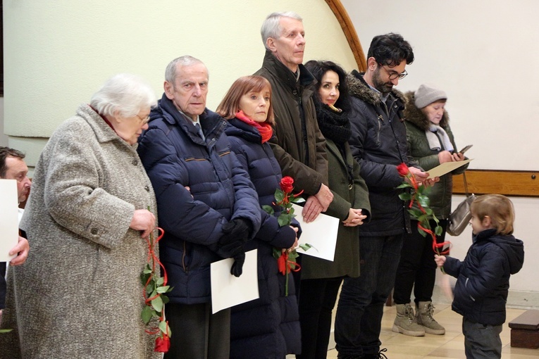 Jubileusze małżeńskie w parafii pw. Świętej Rodziny