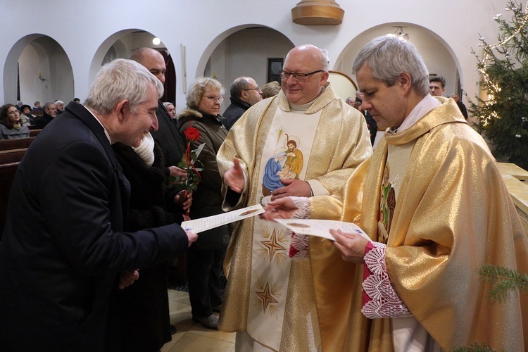 Jubileusze małżeńskie w parafii pw. Świętej Rodziny